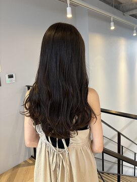 ヌープヘアーアイス(NUUP.hair ici) ★ブリーチなし透明感カラーオリーブヘーゼルベージュブラウン秋