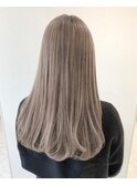 ハイライトブリーチダブルカラーレイヤーカットくびれレイヤー