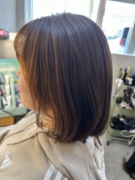 シイカ(siica) 結べる長さのボブさ