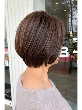 のぞみ】髪質改善ショート/大人女性/ボブ30代40代50代