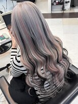 ビーシャンス(B.Chance)&nbsp;ピンク×黒のローライトエクステ！