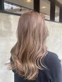 ラッキーヘア 加古川(Lucky Hair) 白髪を活かしてハイトーンを楽しむ♪白髪ぼかしハイライト◎