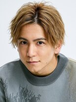 ガリカ 大名(Gallica)&nbsp;ラフに決まるセンターパート、おしゃれ大人ニュアンスパーマ