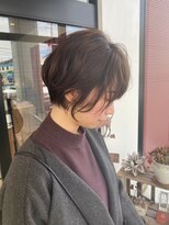 アース 郡山コスモス通り店(HAIR&MAKE EARTH)&nbsp;大人ニュアンスショート