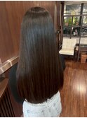 【髪質改善、ナチュラルブラウン】河原町/四条/縮毛矯正/艶髪