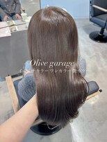 ブランコトレス 鏡島(BLANCO tres) ブリーチなしカラー/顔周りカット/レイヤーカット