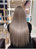 シルバーアッシュ☆超高濃度水素カラー