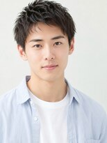 ダブルオーバイオーバーレイ 武蔵新城(w/o by Overlay) メンズアップバングショート