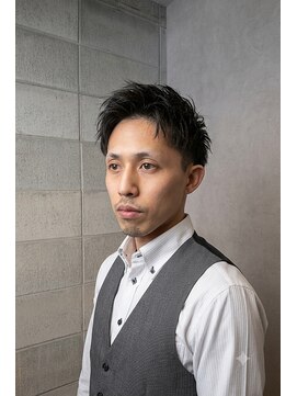 ワンワンオー バーバーショップ コンチネンタル(@110 BARBER SHOP continental) ラフ・スパイキーショート