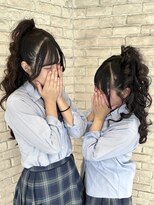 ハウス(HAUS.) 横浜体育祭ヘアセット!お任せ下さい!