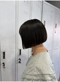 ボブ ショートボブ ミニボブ 弱酸性ストレート 髪質改善