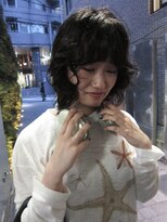 ナヌーク ダイカンヤマ(nanuk daikanyama)&nbsp;ボブパーマボブウルフパーマウルフレイヤーショートウルフ