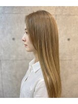 ファクトリー(FACTORY)&nbsp;脱白髪染め×ハイライトなし透明感カラー