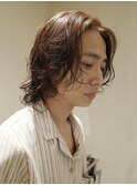 ◇海外風センターパート/海外風メンズミディアム/メンズロング