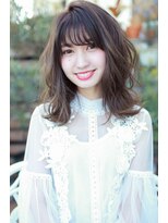 ラフィス ヘアー レイヴ 姫路店(La fith hair reve)&nbsp;【La fith】 ガーリーふんわりミディ