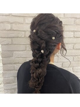 ロンド 表参道店(Lond) お呼ばれ編み込みヘア☆