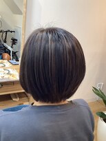 チェリッシュ ヘアーサロン(Cherish HAIR SALON)&nbsp;ハイライトをしっかりと目立たせたカラー♪