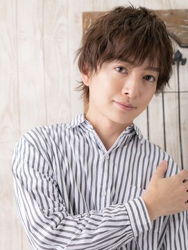 モッズヘア メン 上尾東口店(mod's hair men) ≪mod's men≫ランダムパーマでセクシー★くせ毛ショートI