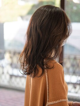 リアン(LIEN) セミロング×ナチュラルアッシュベージュ