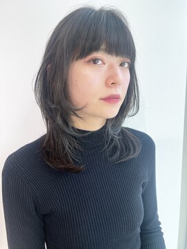 ファースト 仙台店(first) 【スタイリスト松根】レイヤーカットウルフレイヤー、ハイライト