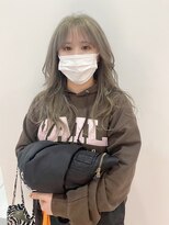 ギグスダブル 栄久屋大通店(gigs double)&nbsp;ロングレイヤー/アッシュブロンド