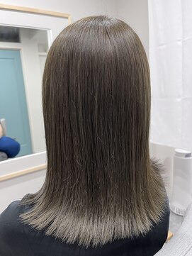 ココヘアー(hair) 透明感抜群オリーブグレージュカラー♪