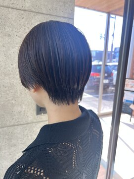 ソファ sofa ハンサムショート/コンパクトショート/前髪なし/大人ショート