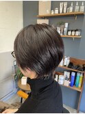 黒髪ナチュラルショート