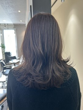 ハブ(hub) 【天神今泉】ラベンダーグレージュ