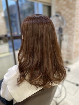 マニッシュ 三鷹駅前店 ベージュブラウン×柔らかロング