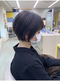 黒髪ショートボブ