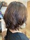 グリンへアー(Grin hair)の写真/白髪を活かして立体感のあるスタイル◇暗くしない白髪染でお洒落に♪歳を重ねたからこその美しさを楽しむ♪