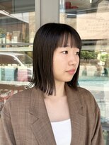セット(Sete)&nbsp;伸ばしかけ切りっぱなしボブ
