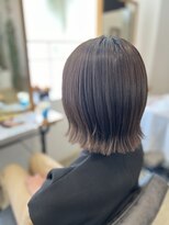 ノチ(Noci)&nbsp;くびれボブ/外はねボブ/暗髪/グレージュ