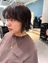 アム(amu)&nbsp;ボブパーマ/ゆるめパーマ/ボブレイヤー/ショートパーマ