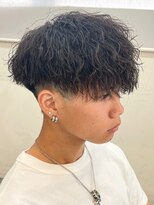 バース バイ ハピネス(BIRTH by happiness)&nbsp;奈良men's縦落ちツイストスパイラルパーマ刈り上げマッシュ