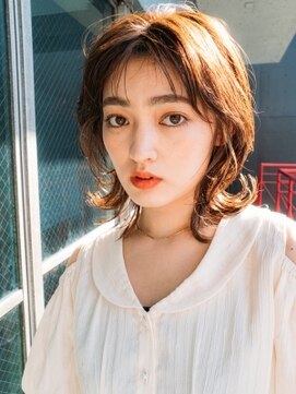 エーバイフー 江坂店(A BY WHO) A BY WHO 江坂/大人ミディアムレイヤー/透明感カラー