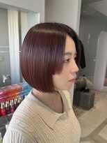 ビーヒアナウ 金沢県庁店(BE HERE NOW)&nbsp;ピンクカラー×姫カット