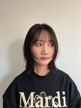 ヴィヴカウンター(VIVE counter) 大人切りっぱなしボブ×顔まわりウルフ◎