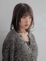 ベンジー 2nd 天神大名(benji)&nbsp;ミディアムウルフでおしゃれ女子　3