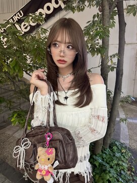 レディアル 渋谷(REDEAL) 韓国ヘア/ブリーチ/暖色カラー/ワンホン【レイヤー/渋谷】