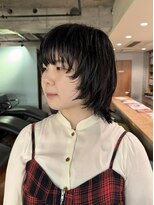 ノラジャーニー(NORA Journey)&nbsp;【上田】マッシュウルフカット顔周りレイヤーカットパーマ落とし