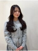 ロングレイヤー　ショコラブラウン