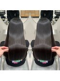 髪質改善ストレート