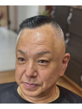 ピシャッとニ代目銀二郎 シンサイ刈り