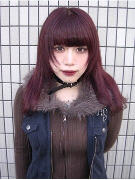 アルレン(Allen) ダブルカラー 姫カットレイヤー 宇都宮