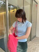 チクロヘアー(Ticro hair) @nkkn15 olive brown