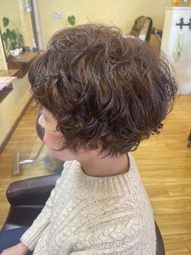 キキ 美容室(KIKI) 癖毛風パーマスタイル