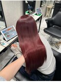 彩度高めワインレッドカラー