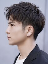 フィフス(fifth)&nbsp;原宿アップバングスパイキーショートスキンフェードカット短髪◆